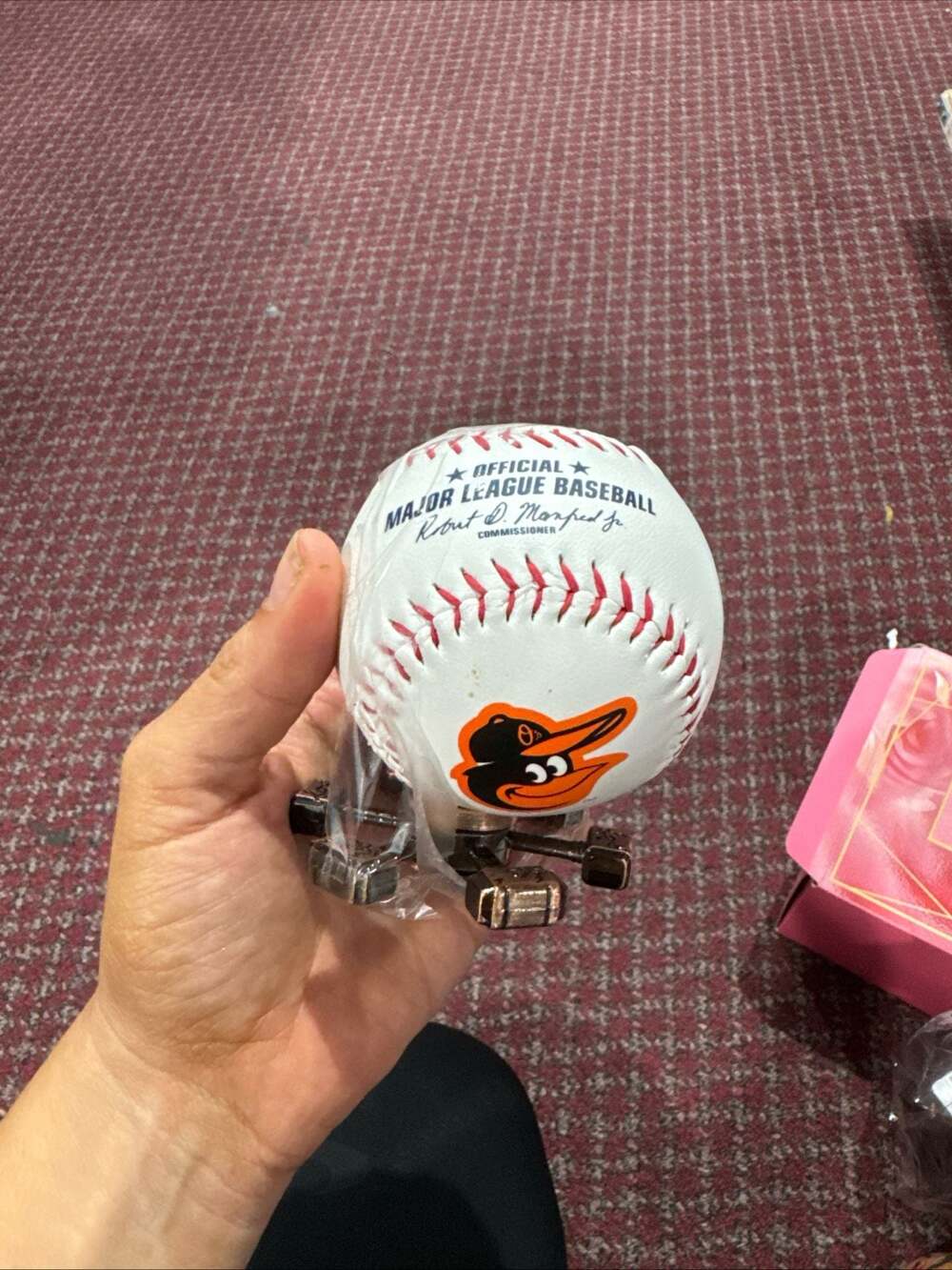 Baltimore Orioles HOF Frank Robinson signed MLB baseball w/deluxe cube - PSA COA